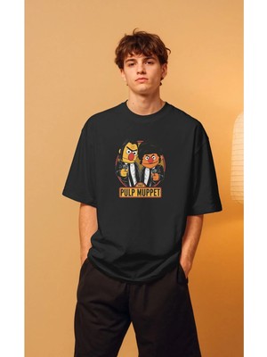 Buzagi Unisex Oversize Tişört Edi ile Büdü
