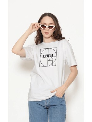 Buzagi Unisex Tişört Tool Beyaz