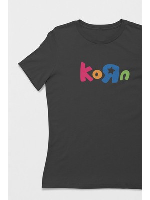 Buzagi Unisex Tişört Korn Siyah