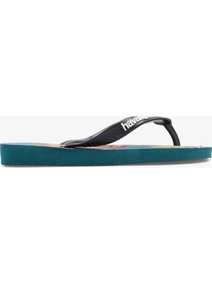 Havaianas Yeşil - Çok Renkli Erkek Plaj Terliği Top Marvel Classıcs