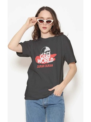 Buzagi Unisex Tişört Duran Duran Siyah