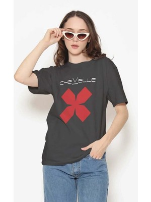 Buzagi Unisex Tişört Chevelle Siyah
