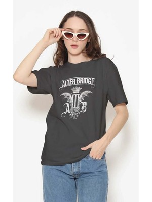 Buzagi Unisex Tişört Alter Bridge Siyah