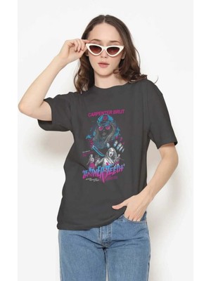 Buzagi Unisex Tişört Carpenter Brut Siyah