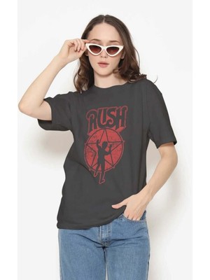 Buzagi Unisex Tişört Rush Siyah