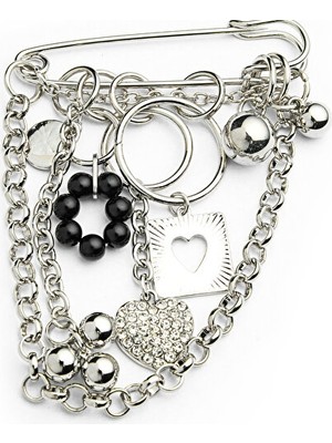 Twist Karma Figürlü Zincirli Broş  TW6260057029122