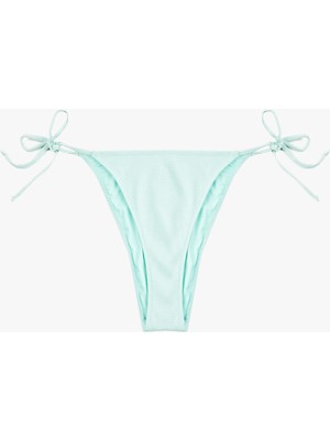 Koton Koton x Sibil Çetinkaya - Yanları Ipli Parıltılı Mikro Bikini Altı