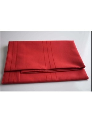 Bin1çeşit Colber Leke Tutmaz Tek Masa Örtüsü 160X220CM - Kırmızı