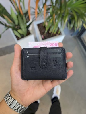 Visso 8600 Hakiki Deri Çıtçıtlı Akordeon Kartlık Kimlik ve Kağıt Para Bölmeli Kişiye Isme Özel Bay Bayan Çanta Yeni Ürün
