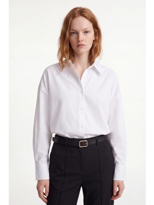 Hakke Kadın Oversize Gömlek