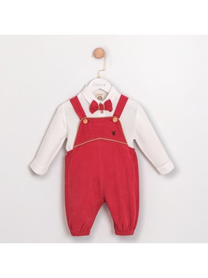 Cumino Petit Chic Papyon Tulum Gömlekli Erkek Bebek Takım