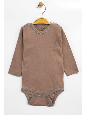 Aziz Bebe Erkek Kız Bebek Çıtçıtlı % 100 Pamuk Body & Zıbın 0 Ay - 12 Ay