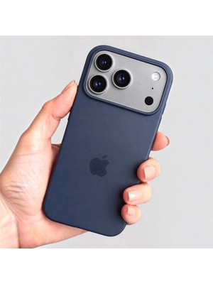 Pronorth IPhone 17-18 PRO Uyumlu Kılıf Logolu Lansman Soft Yumuşak Içi Kadife Silikon Kapak
