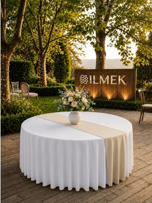 İlmek Kum Beji Premium Runner - Restoran, Otel, Düğün Salonu ve Organizasyonlar için
