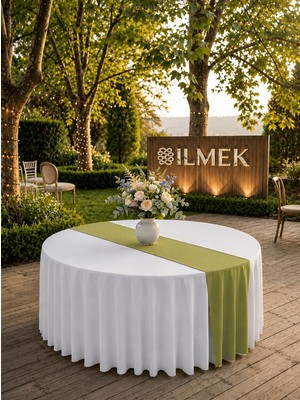 İlmek Haki Premium Runner - Restoran, Otel, Düğün Salonu ve Organizasyonlar için