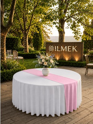 İlmek Pudra Premium Runner - Restoran, Otel, Düğün Salonu ve Organizasyonlar için