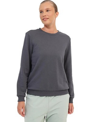 Lumberjack 16 Ammy-C 0 Yaka Kadin Sweat - Gri