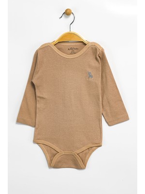 Aziz Bebe Erkek Kız Bebek Çıtçıtlı % 100 Pamuk Body & Zıbın 12 Ay - 36 Ay