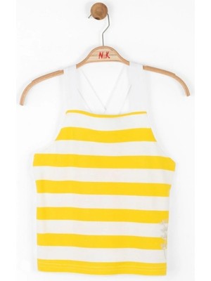 Nk Kids Kız Çocuk 8-14 Yaş Askılı Crop 36411 Sarı