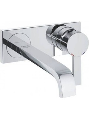 Grohe - Allure 2 Delikli Lavabo Bataryası M-Boyut 22 cm Krom - Outlet - G19386000-