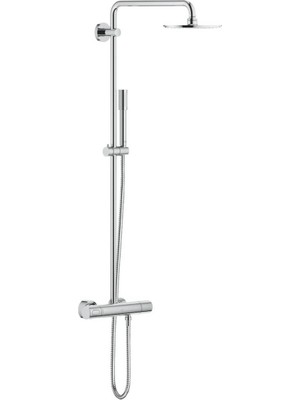 Grohe - Rainshower System 210 Termostatik Duş Sistemi Krom - Outlet - G27032001-