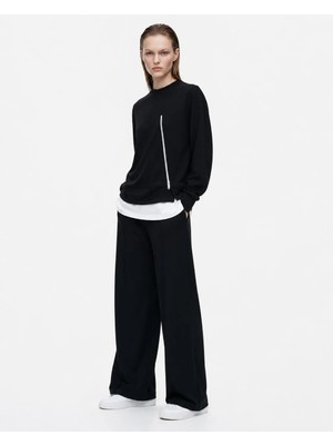 Hakke Modern kesim iki renkli tunik pantolon