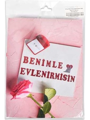 Dolozena UZ01.48 Uzar Süs Benimle Evlenirmisin 1 Adet