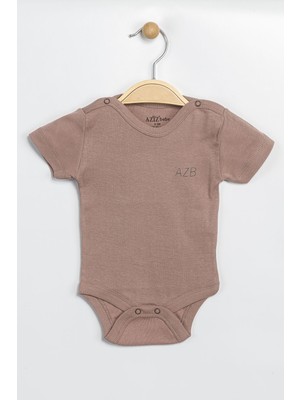 Aziz Bebe Erkek Kız Bebek Çıtçıtlı % 100 Pamuk Body & Zıbın