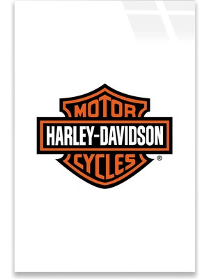 Steelartdec Harley Davidson Logo Cam Tablo