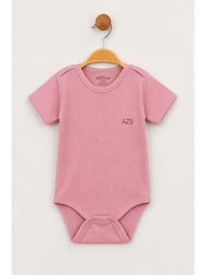Aziz Bebe Erkek Kız Bebek Çıtçıtlı % 100 Pamuk Body & Zıbın