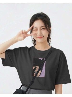 Buzagi Unisex Tişört Batman Burun Siyah