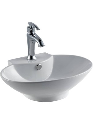 Lena - Tezgah Üstü Porselen Lavabo - E-4106