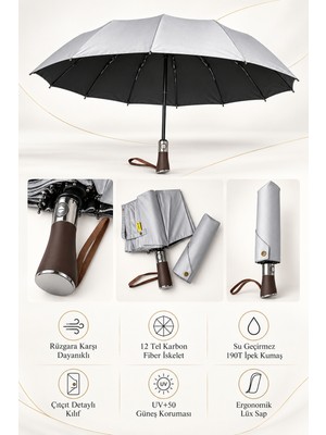 Deluxe 12 Tel Şemsiye