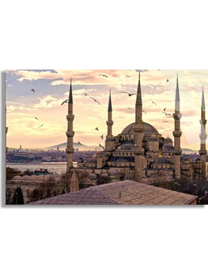 Steelartdec Cami Manzarası Cam Tablo
