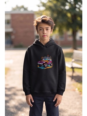 Afc Studio %100 Pamuk Kapüşonlu Çocuk Sweatshirt Hoodie