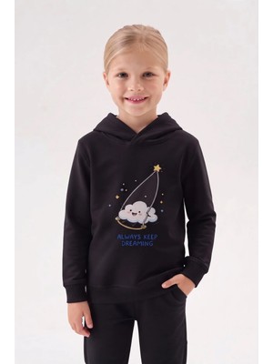 Afc Studio %100 Pamuk Kapüşonlu Çocuk Sweatshirt Hoodie