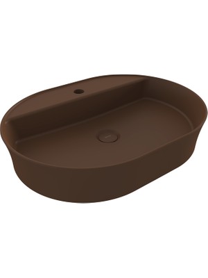Bocchı Bocchi Sottile Slim Line Tezgah Üstü Lavabo Kahve - 1600-025-0126