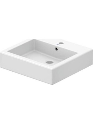 Duravit - Vero Batarya Banklı Beyaz Lavabo 60 cm Outlet - 0454600027-