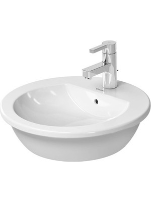 Duravit - Darling New Tezgah Üstü Lavabo Beyaz 47 cm Outlet - 0497470000-