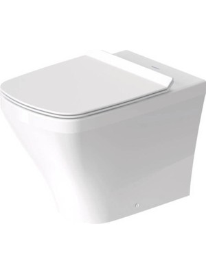 Duravit - Durastyle Tek Klozet, Alttan Çıkışlı Kapak Dahil Outlet - 21503900A1-