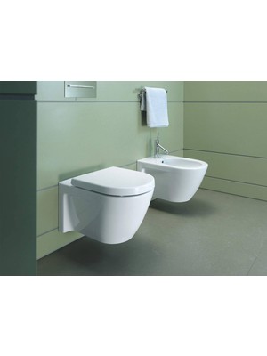 Duravit Starck 2 Asma Klozet Kapak Dahil Outlet - 25343900A1-