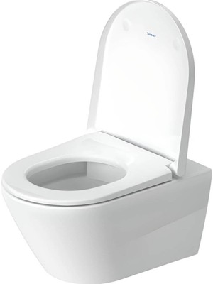 Duravit - D-Neo Rimless Asma Klozet +Klozet Kapağı Outlet - 45773920A1-