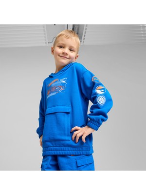 Puma Hot Wheels Graphic Çocuk Siyah Sweatshirt.58