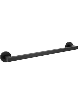 Serel - Rita Uzun Havluluk 45 Cm Mat Siyah - 140112003ST