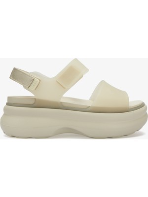 Crocs Soho Frosted Strap Kadın Krem SANDALET.1WY