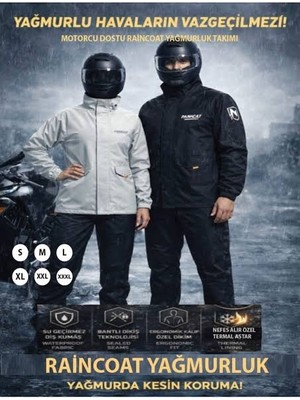 Raincoat Motosiklet Yağmurluk