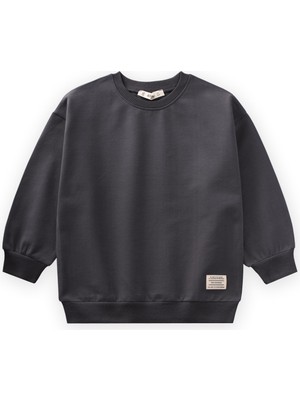 Sweatshirt 2-12 Yaş Antrasit