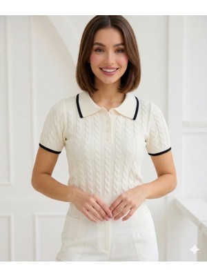 Youknitwear You Mercer Polo Yaka Triko Kazak