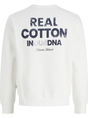 Jack & Jones Jjedover Graphıc Sweat Crew Sn