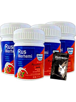 Rus Merhemi Glegnid Blue Rus Merhemi 4 Tane x 50 ml + Yanında Jel